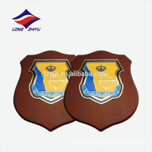 Popular natural color wood wooden award plaque